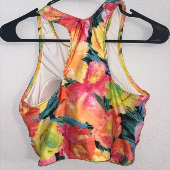 Next By Athena Women’s Mai Tai Bloom Static High Neck Swim Top - Picture 7 of 12